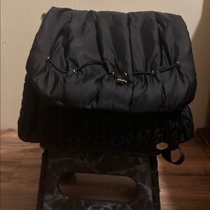 Happ Brand Levy Backpack Diaper Bag Black